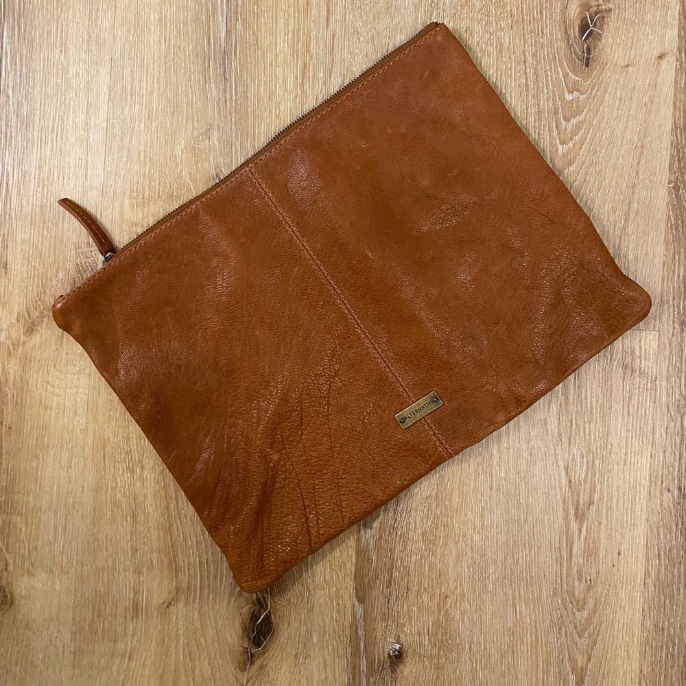 Alternative Leather Clutch